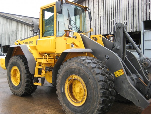 VOLVO L120e used volvo wheel loader